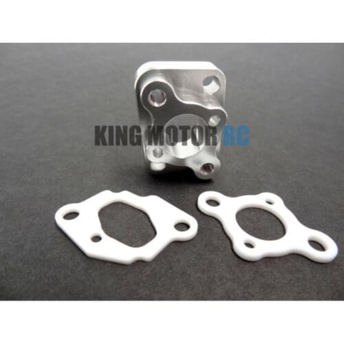 Aluminum Intake Spacer fits 23cc to 30.5cc Engine HPI ajia 5T 5B 2.0