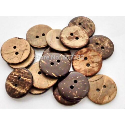 Free Shipping 200pcs/lot wood button beads round shape 20x20mm suit for jewelry making, garment button decoration M46