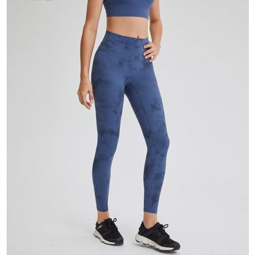 CLASSIC 3.0-TIE DYE Naked Feel Fitness Workout Legging Women No Camel Toe Squat Proof Yoga Pants Sport Gym Legging 2-12