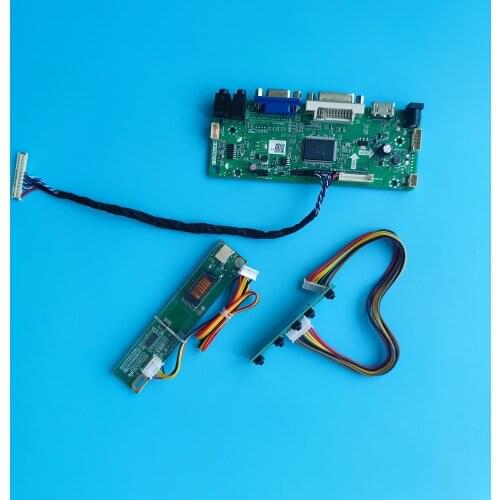 Kit for LP141WX3-TLN4 1 lamps LVDS Controller board 1280X800 14.1" Screen Driver VGA Signal 30pin Display Panel DVI HDMI