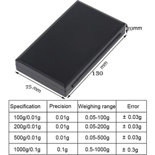 Mini Digital Scale 50g/0.01g, Electronic Jewelry Coin Gram Weight Kitchen Food Precise