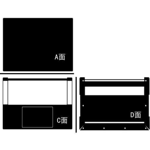 Carbon fiber Laptop Sticker Skin Decals Cover Protector for Dell XPS 15 9500 15-9500 15.6"