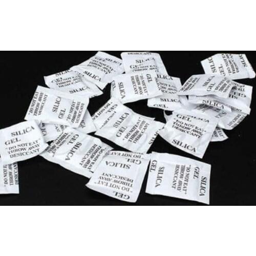 100 Packets Lot Silica Gel Sachets Desiccant Pouches Drypack Ship Drier