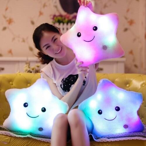 "Five Stars" LED Light Plush Doll Stuffed Animals Luminous Toy 35*40CM