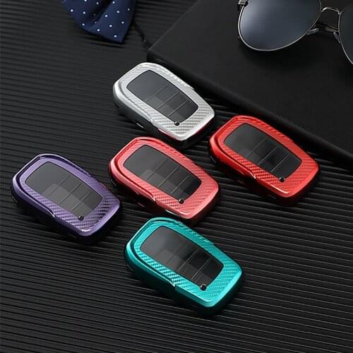Luxury New Soft TPU Car Smart Key Case FullCover For Toyota Chr C-hr Land Cruiser 200 Avensis Auris Corolla Keychain Accessories