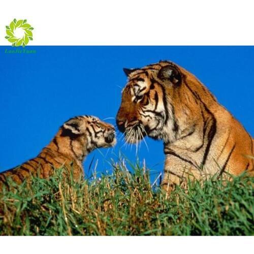 Diy 5d diamond painting cartoon animal round diamond mosaic home decoration embroidery 24 pattern embroidery handmade new year g