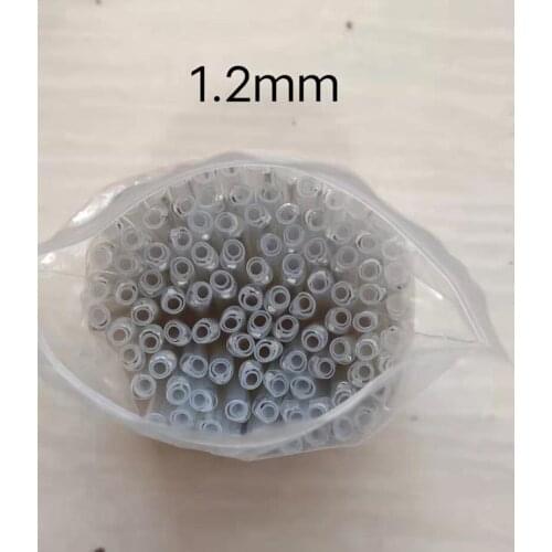 1000 pcs/batch 60mm 45mm 40mm diameter 1.2mm bare fiber fusion splicing protection tube heat shrinkable tube
