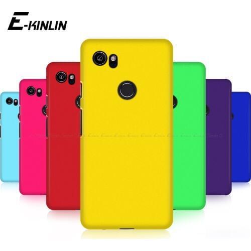 Ultra Thin Phone Case For Google Pixel 4 4a 3a 3 2 XL 4XL 3aXL 3XL 2XL 5 5G Frosted Matte Hard PC Plastic Back Cover