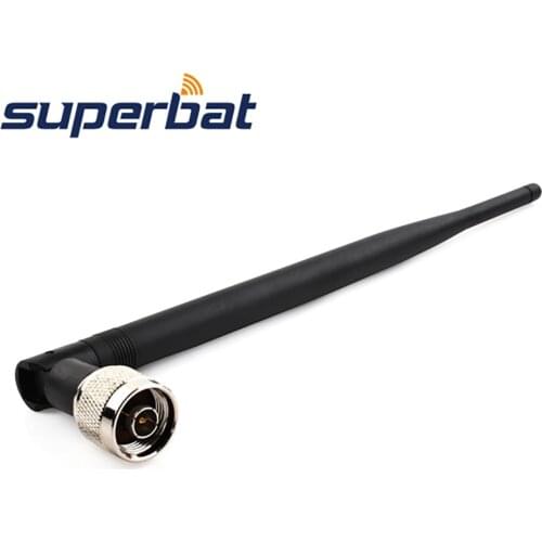 Superbat 258mm 7dBi Omnidirectional Rubber Antenna Booster WLAN 2.4GHz WiFi Antenna N Plug for Wireless Router