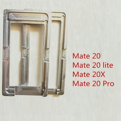 LCD Outer Glass Position Alignment Mold Holder Glue Mold Aluminum Metal mould for Huawei Mate 20 X lite Pro