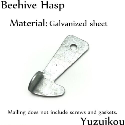 10 Pcs/Pack Beekeeping Beekeeper Beehive Hasp Galvanized Sheet Latch Lock Yuzuikou Furniture Hardware Accessories Buckle Loaded