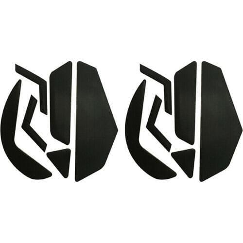 1Sets High Quality Black Mouse Mic Feet Skates Pads 0.65mm For Gaming Logitech G502