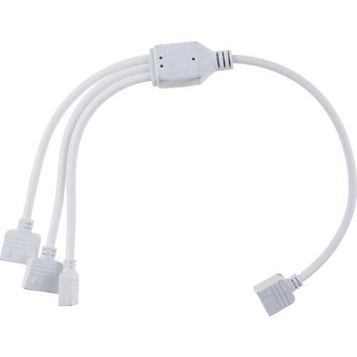 1pcs 5 pin RGBW Connector Female 1 in 3 splitter With Cable Cord 30cm 5pin wire For RGBW SMD 5050 3528 RGB Strip Light