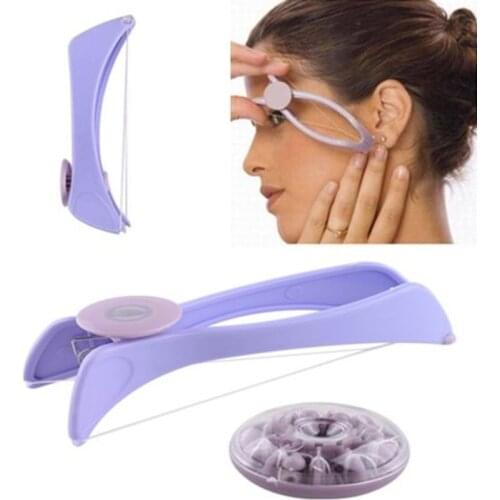 1 Pcs Facial Hair Remover Depilador Smooth Removal Hair Removal Cream DIY Hair Spring Threading Epilator for Lip Eyebrows