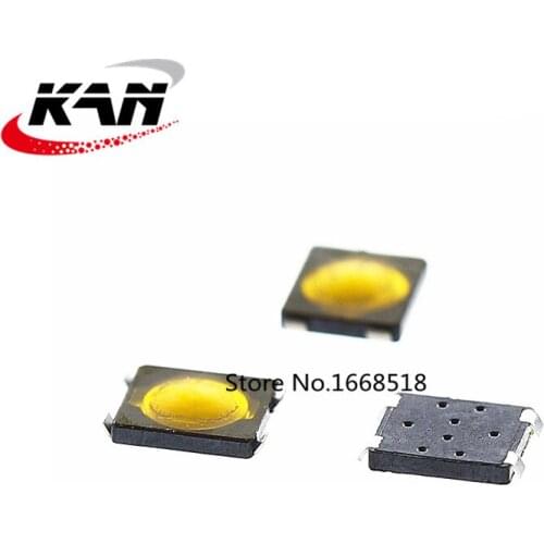 1000PCS 2.6x3x0.5mm 2.6*3*0.5mm 2.6x3 Yellow Thin film press key switch 4P Push Button Switch SMD Film switch of mobile camera