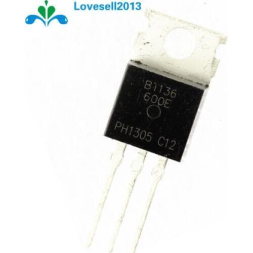 10pcs BT136 BT136-600 BT136-600E Triac 600V 4A