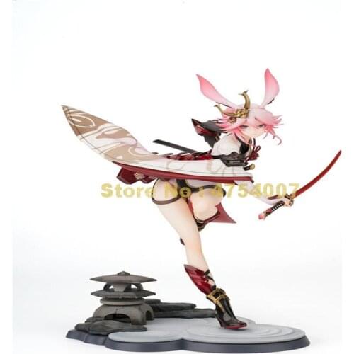 Anime mmihoyo 2 pvc raiden mei yae sakura flame sakitama ver. action figure model doll 30cm Toy