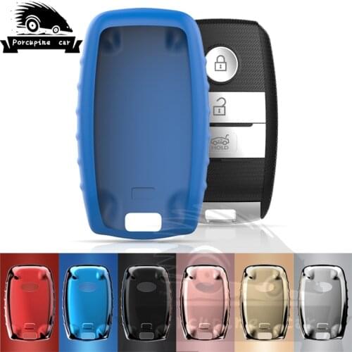 Car key cover Smart car key holder Genuine leather car key leather cases for 2016 KIA Optima K5 Sportage