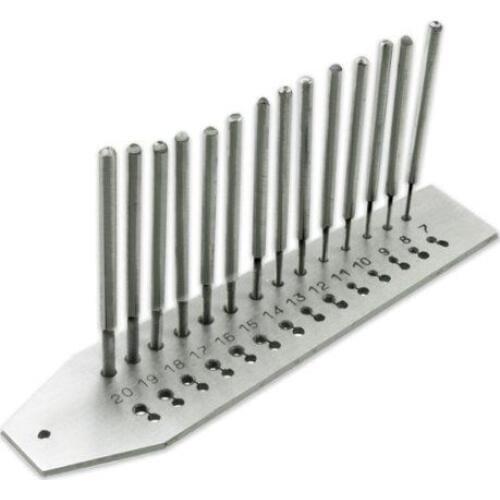 Free Shipping Jewellers & Watchmakers Micro Mini Tap and Die Screw Plate Set 14 taps 0.7-2.0m