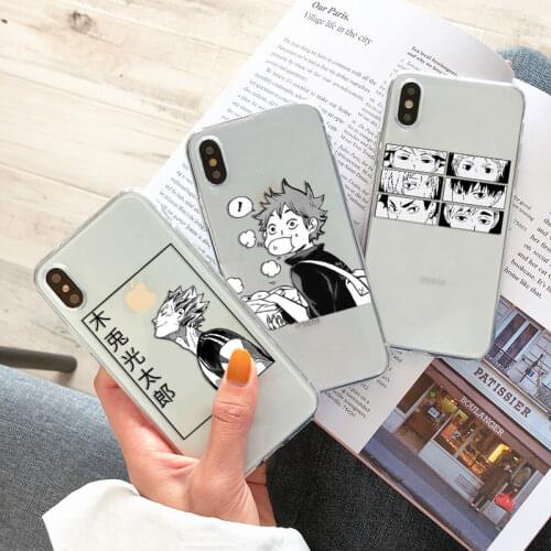 Case For Huawei P Smart 2021 Mate 20 10 P30 P20 Pro P40 Lite E Honor 10i 20i 9X 8X 8A 9A TPU Anime Haikyuu Love Volleyball Cover