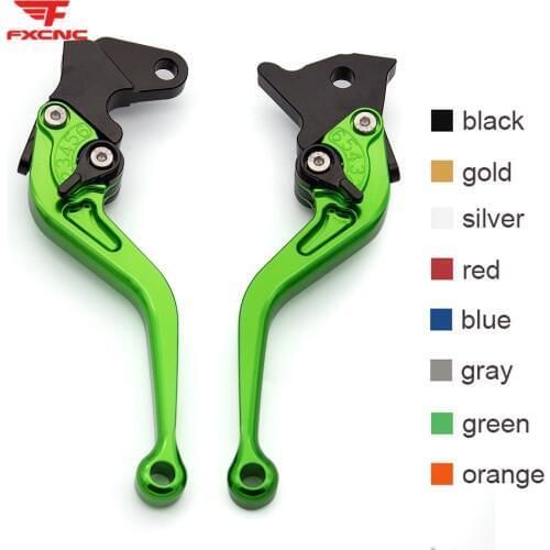 For Kawasaki NINJA 250R 2008 - 2012 CNC Short Adjustable Motorcycle Brake Clutch Levers Handle For NINJA 300R/Z300 2013 - 2017
