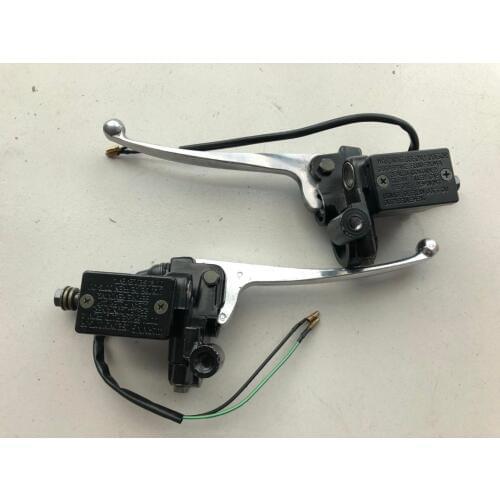 Left/Right Side Hydraulic Brake Handle with Master Cylinder For Yamaha ZY125 YZ Chinese Scooter Kawasaki Motorcycle atv Part