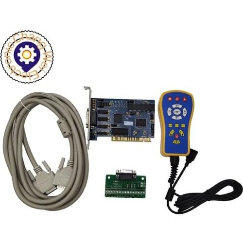 Hot！3 Axis NC Studio PCI Motion Ncstudio Control Card Set for CNC Router Engraving Milling Machine