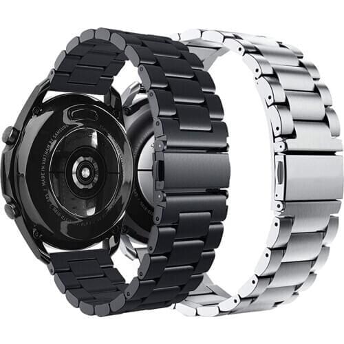 22mm Stainless Steel Metal Strap for Xiaomi Amazfit Stratos 2S/3 Bracelet Band for Huami Amazfit Pace/GTR 47mm Strap Watch Band