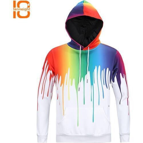 TENNEIGHT Mens sweatshirtsh autumn/winter hooded jacket color hooded sweatshirts mens shirt outdoor sports sweatshirts coat