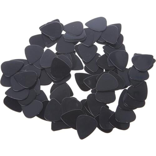 Lot 100pcs Acoustic Electric Guitar Picks 0.71mm Plectrums Musical Instrument