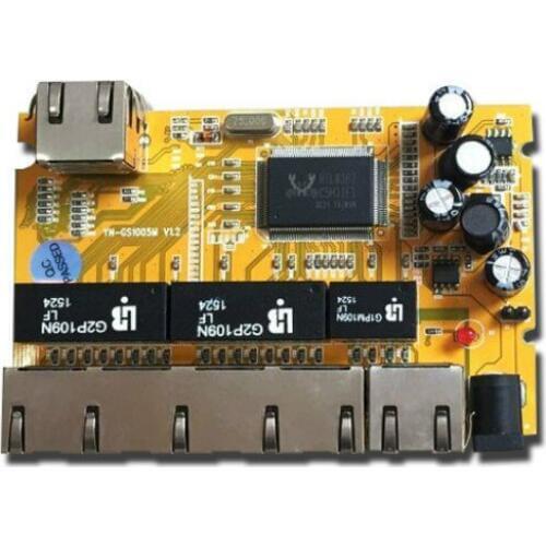 Industrial switch module OEM/ODM 10/100/1000mbps gigabit 5 port Ethernet Switch unmanaged ethernet switch POE