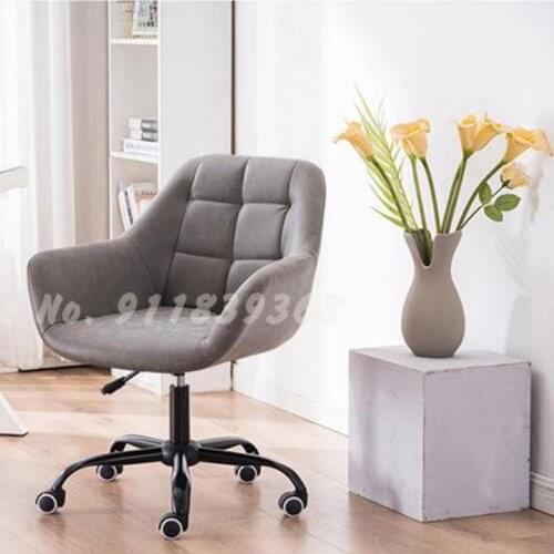 Nordic minimalist light luxury computer chair home ergonomic retro office chair lift chair desk study chair