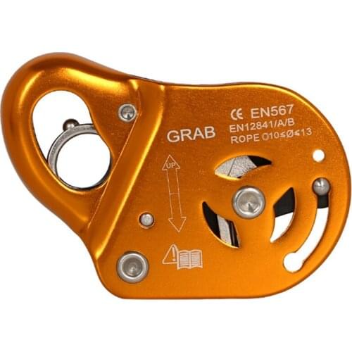 Top!-XinDA Movable Self-Locking Rope Grabber Fall Arrester High-Altitude Working Safety Fall Protector Drop Protector