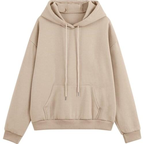 Women 2 Piece Sets Autumn Winter Long Sleeve Pocket Pullover Hoodies Long Pant Female Casual Loose Sweatshirts and Pants Suits