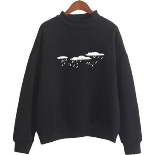 Women Sweatshirts Cartoon Print Oversized Hoodies 2020 Autumn Winter Long Sleeve O-neck Harakuju Pullover Female Tracksuits