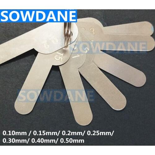 Dental Autoclavable Stainless Steel Caliper Ruler Measurement For orthodontic Interproximal enamel reducted