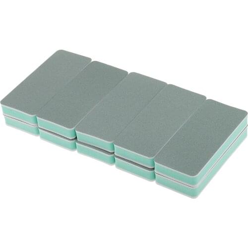 10 Pieces Nail Art Manicure Pedicure Buffer Buffing Sanding Block Files