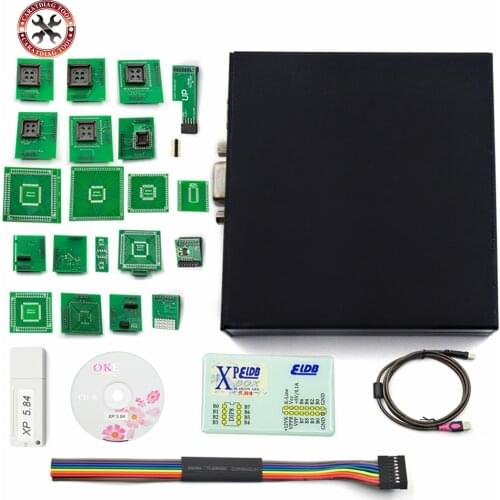 2019 High Quality XPROG M Newest Version V5.84 X-PROG Box 5.84 ECU Programmer with USB Dongle Update Version of XP 5.55 5.72