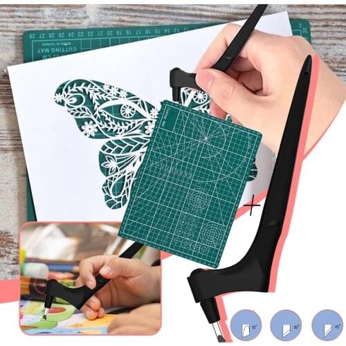 360-degree Rotating Blade Craft Cutting Tools Precision Carving Art Knife Cutter Hobby Scrapbooking Stencil Cutting Tools