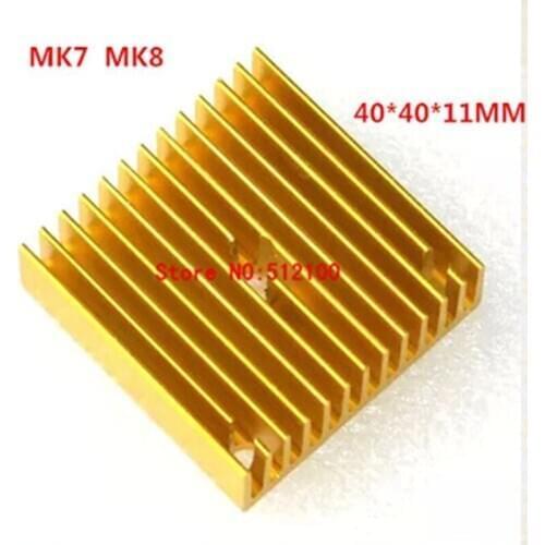 5PCS accessories 40 * 40 * 11 heat faster fin mk7MK8 extruder