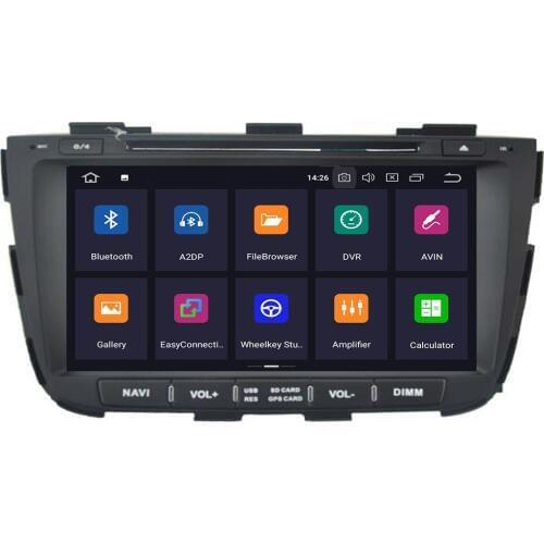 8" Pure Android 10 Rom 4G Rom 64G GPS For Kia sorento 2013 2014 Bluetooth Car Player Navigation Radio dvd wifi 3/4G LTE