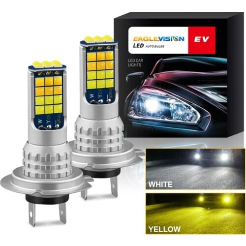 Car Mini Canbus Fog Lamp H4 H7 LED Car Headlight 3000LM 3000K 6000K White H11 9005 9006 880/881 P13W 5202/H16 H10 Fog Lamp Bulbs