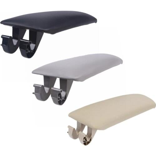 Car Leather Center Console Arm Rest Storage Box Lid Cover For Audi A4 A6 C5 1998-2005