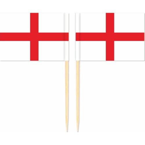 Free Shipping England Flag Toothpick Flag 3.5X2.5CM 300pcs/bag England Flag