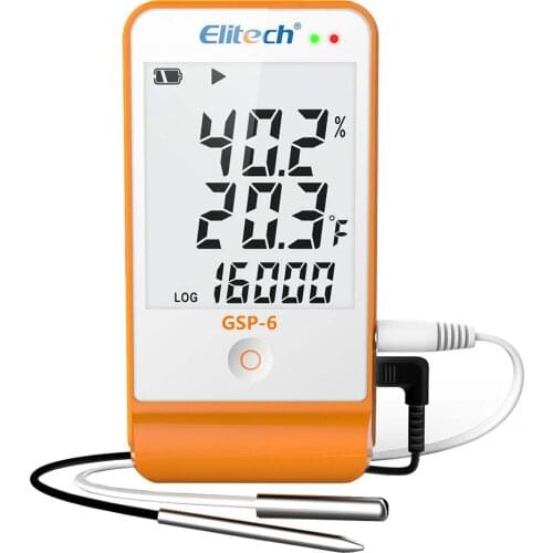 GSP-6 Digital USB Temperature Humidity Data Logger Built-in NTC Sensor High Precision Thermometer Data Logger