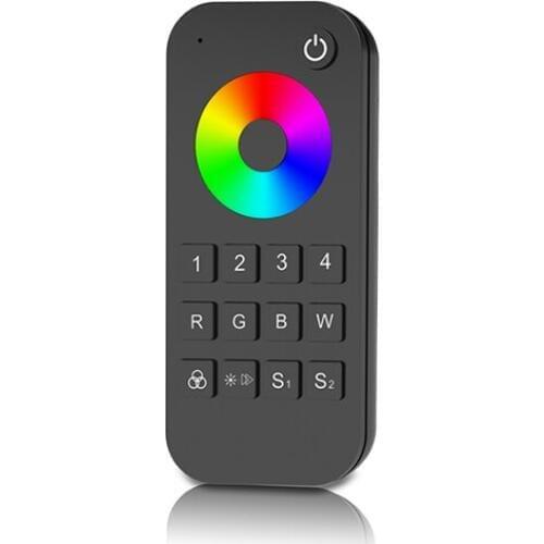 Iskydance RF Wireless Remote 4 Zone RT9 Work With V Series Receiver/Touch Panel; Led RGB RGBW Strip Light Use