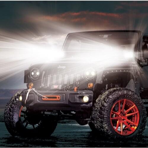 45w Cube LED Single Sidelight for Offroad Led Driving Light Led6458 lantsun