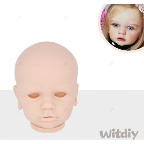 Witdiy Tayra Adele 55CM Reborn baby doll kit Unpainted reborn kit Reborn doll kit blank parts Lifelike kit