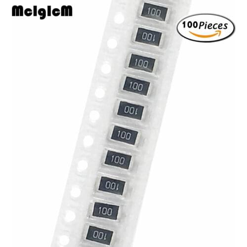 MCIGICM 100pcs 2010 smd chip resistor resistors 0R-10M 3/4W 2.2R 47R 100R 220R 3/4W