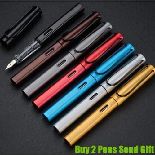 Fashion Design Al Star Metal Ink Founain Pen Business Men Signature Pen Buy 2 Pens Send Gift
